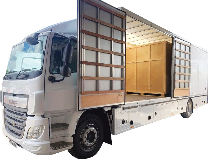 C&G Storage van, Gloucester and Cheltenham portable self-storage